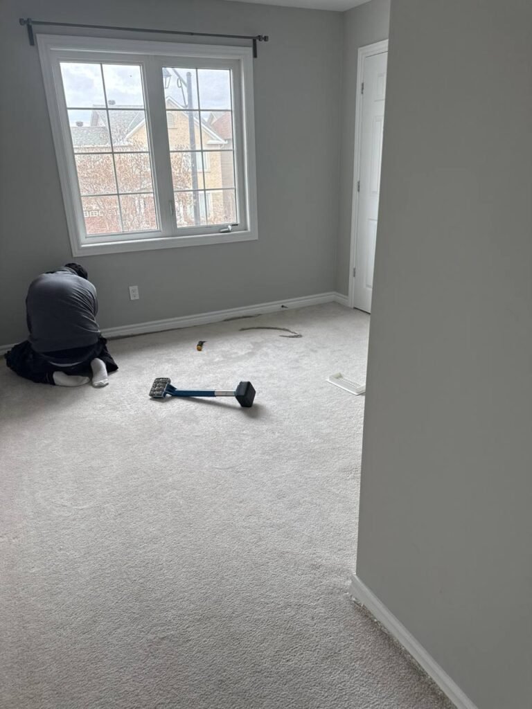 Full Home Carpet Stretching – 3,214 sq ft (3 Bedroom + Hallway)