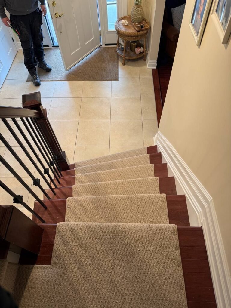 stair carpet installation