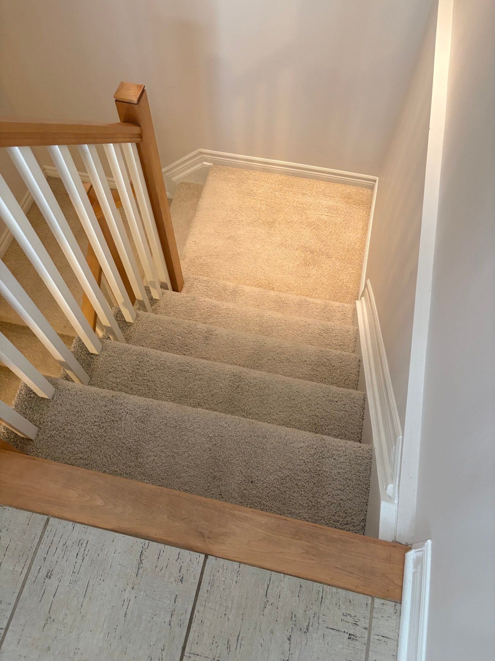 Open & Box Staircase Carpet Installation Project on Wellington Street