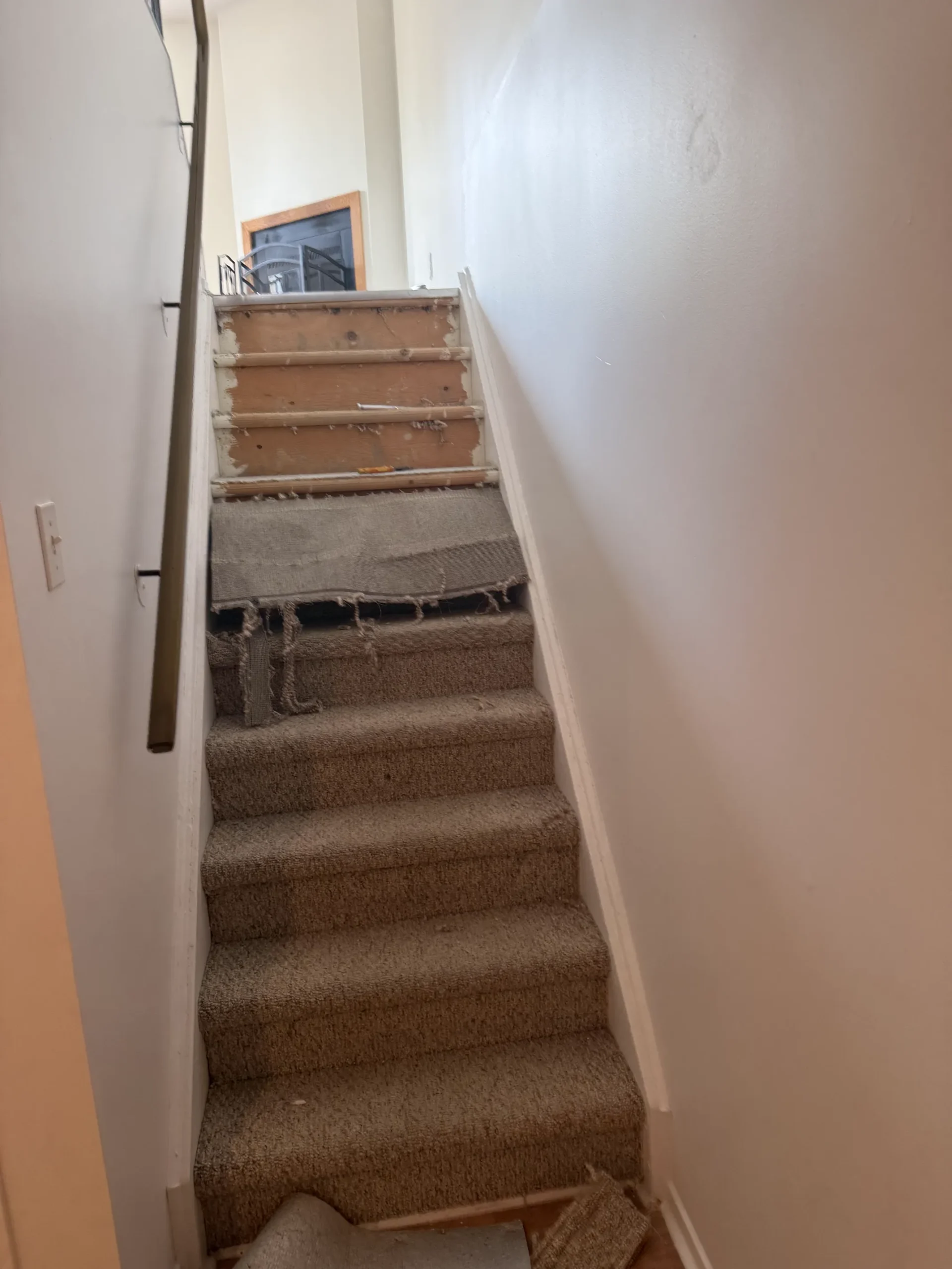Stair Carpet Installation in Orleans