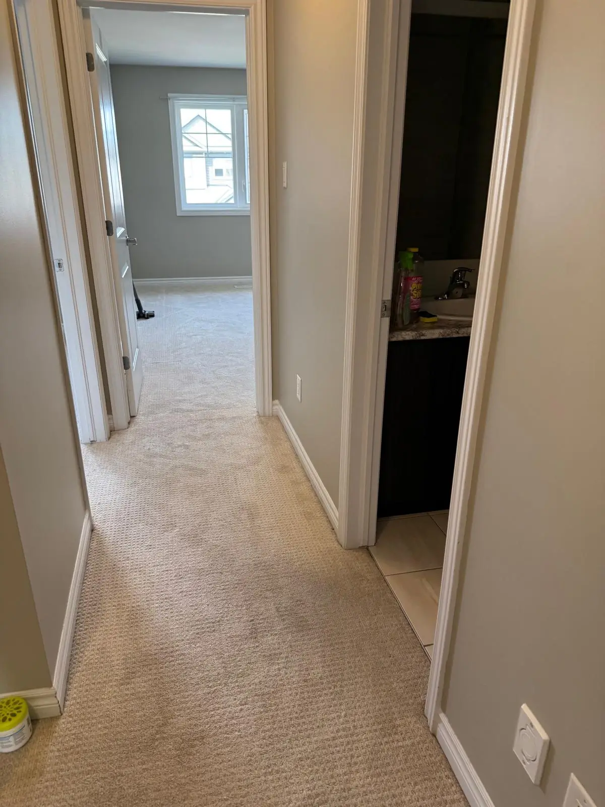 Upstairs Room and Stair Carpet Installation