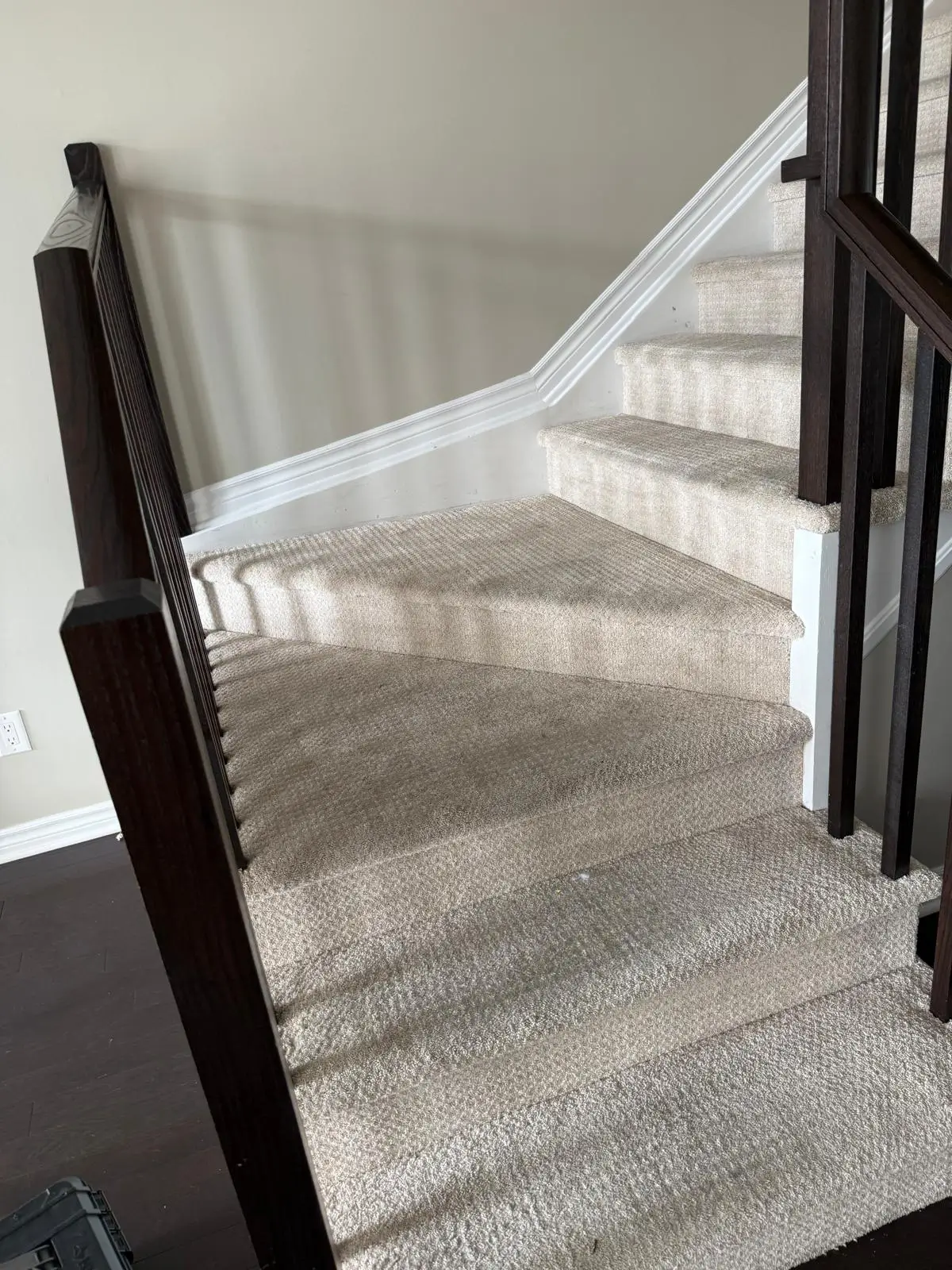 Upstairs Room and Stair Carpet Installation