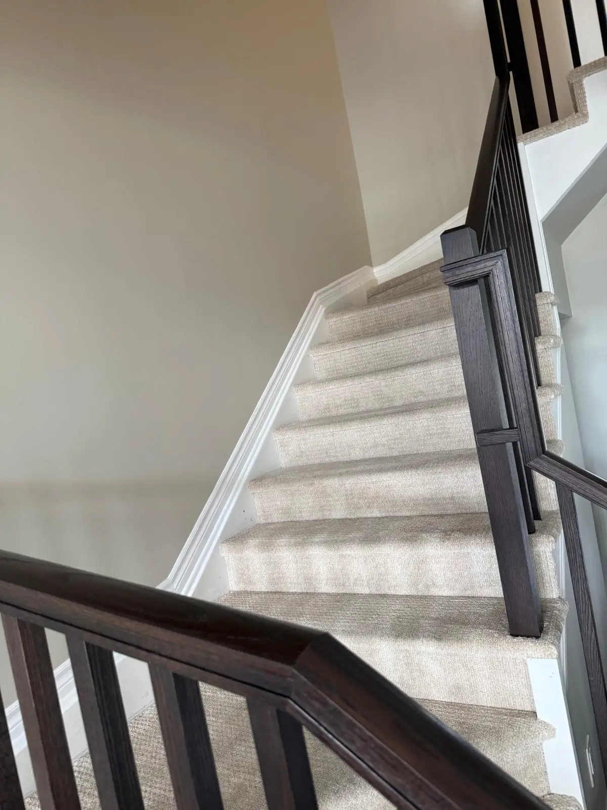 Upstairs Room and Stair Carpet Installation